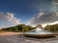 center island fountain hdr  Toronto Island parks